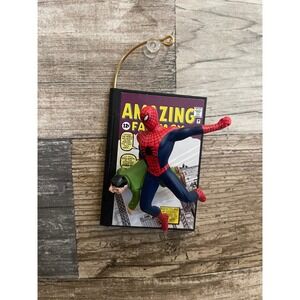 Spider Man Comic Book Ornament 2009 Hallmark Amazing Fantasy